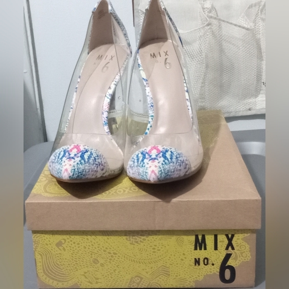 NIB Mix No. 6 Multi Color Heels - Picture 8 of 10